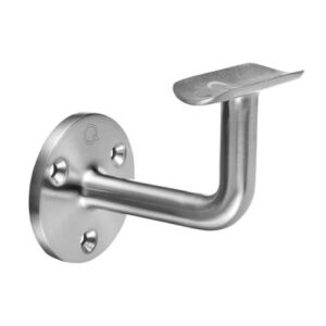 Trapleuninghouder hoek RVS-INOX 304 voor buis Ø33.7
