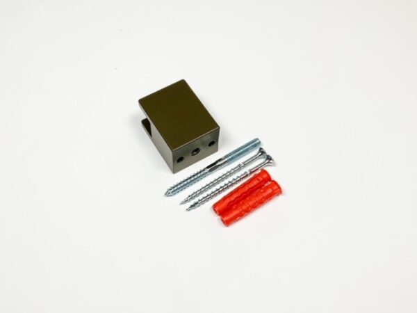 Trapleuninghouder brons voor kokerprofiel 40x20 - Afbeelding 6