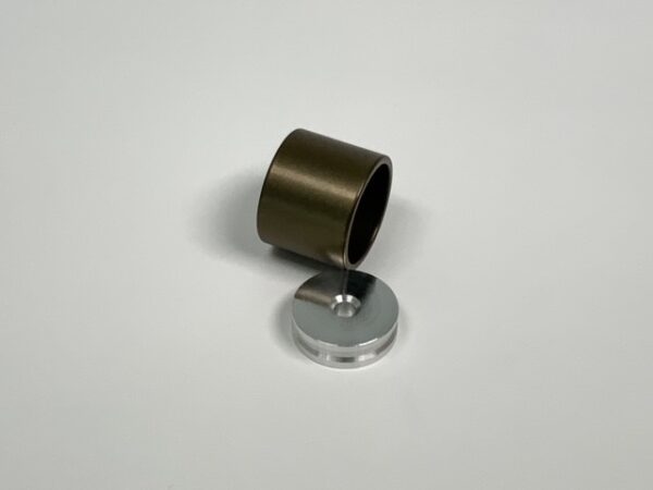 Flens blind brons Ø35 mm - Afbeelding 2