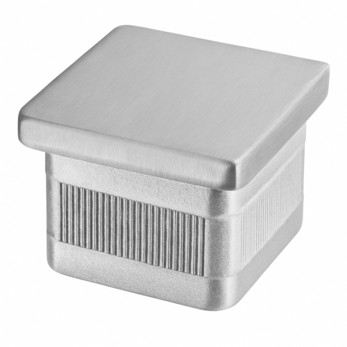 Eindkap voor koker RVS-INOX 40x40x2