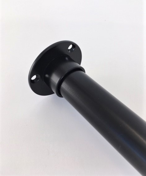 Flens-rozet zwart Ø25 mm - Afbeelding 5