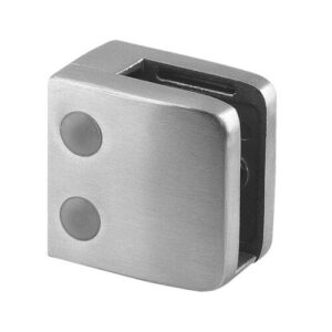 Glasklem model 26 vlakRVS-INOX 304