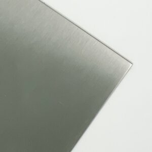 Plaat RVS iNOX 304 geslepen