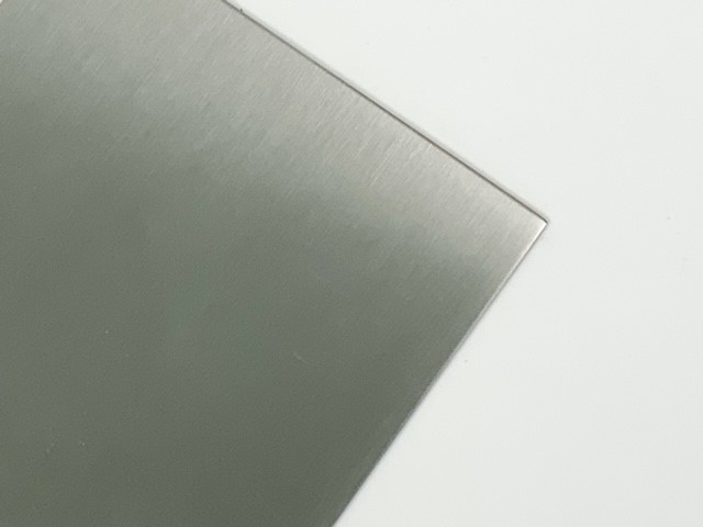 Plaat RVS iNOX 304 geslepen