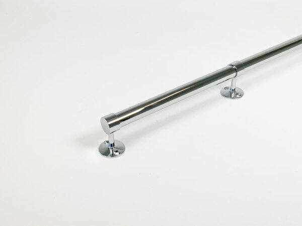 Handdoekrek in chroom Ø25 mm - Afbeelding 3