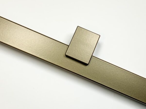 Trapleuninghouder brons voor kokerprofiel 40x20 - Afbeelding 5