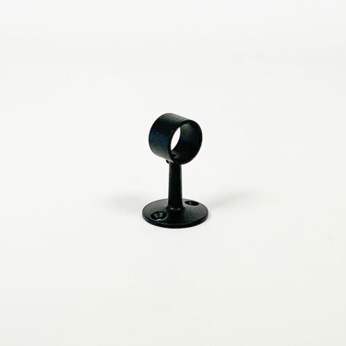 Afstandsteun zwart open Ø25.4 mm van Metaalstore