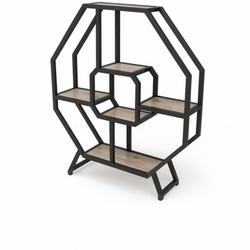 Wandmeubel design met pootjes.