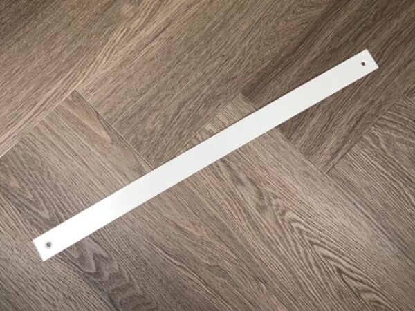 Wandlijst voor magneten wit.