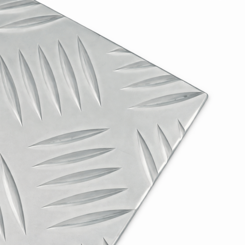 Aluminium traanplaat 3x4.5 mm