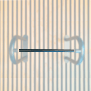 Wandpaneel kapstok roede