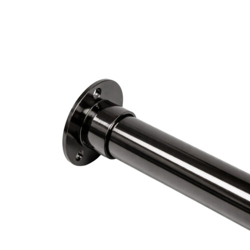 Garderobestang in Gun Metal Ø25 mm