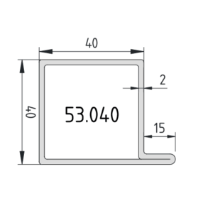 Hop profiel 53-040 / RP106