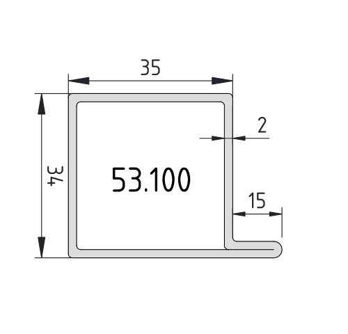 Hop profiel 53100 / RP106