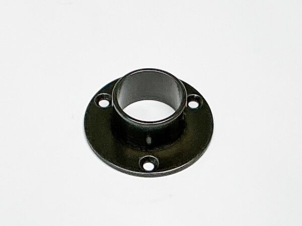 Flens-rozet in de interieurkleur Gun Metal