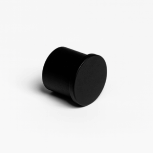 eindkap zwart fijnstructuur Ø35 mm