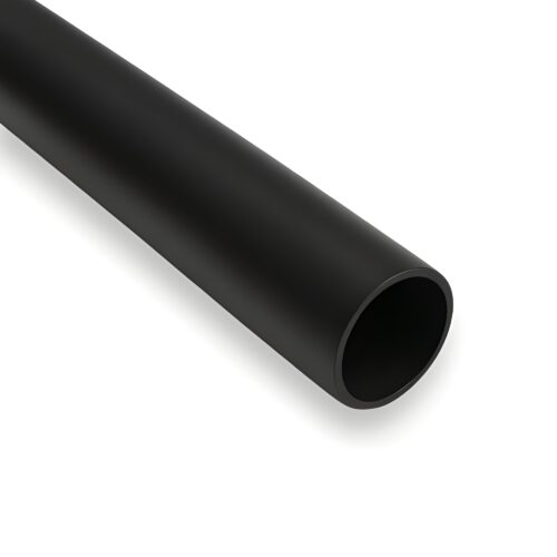 Buis zwart fijnstructuur detail