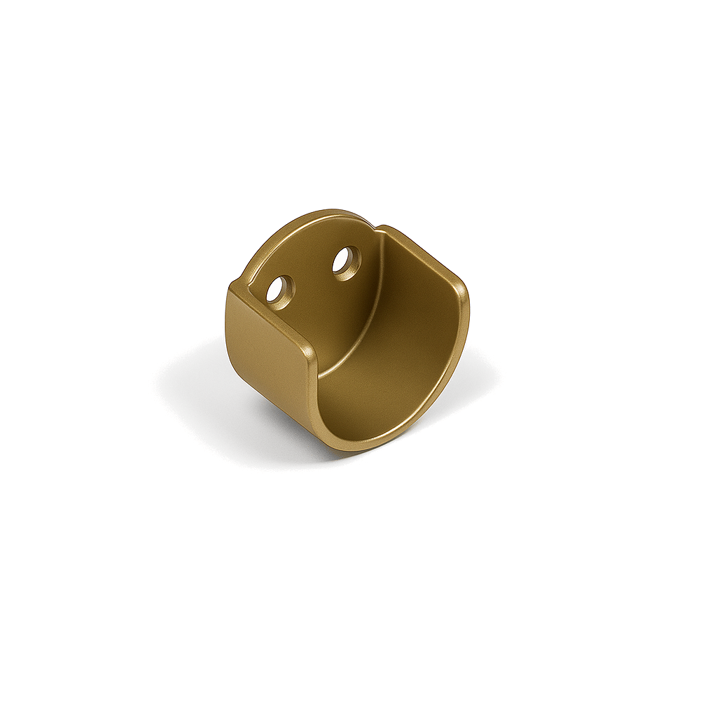 Flens half open goud rond Ø32 mm