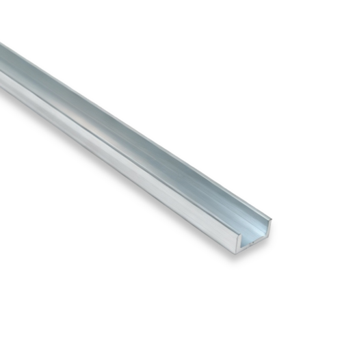 U-profiel in aluminium