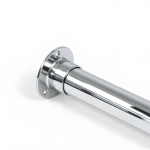 Garderobestang chroom