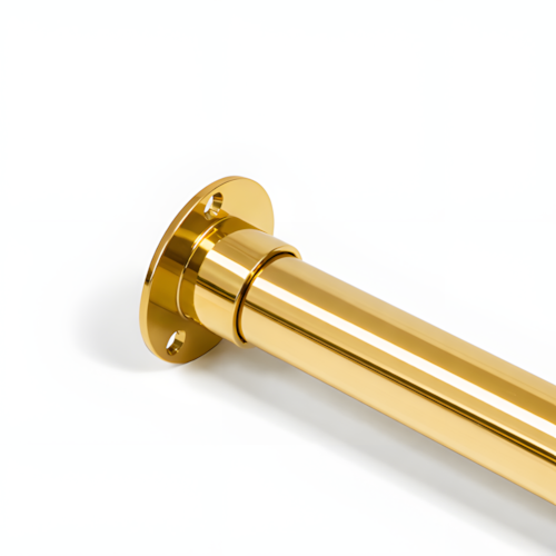 Messing garderobestangen