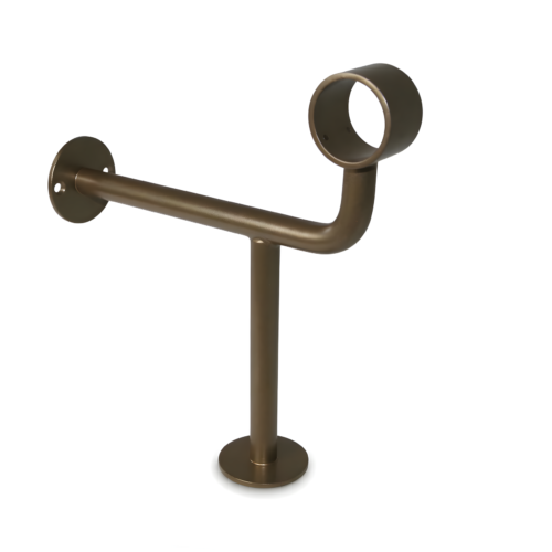 Voetsteun voetrail brons – Design vloermodel