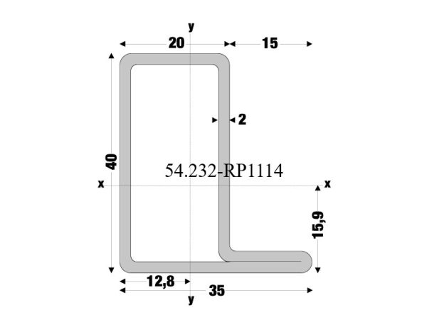 HOP profiel 54.232-RP1114