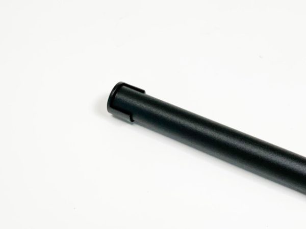 garderobestang 25.4 mm RAL 9005 mat zwart fijnstructuur