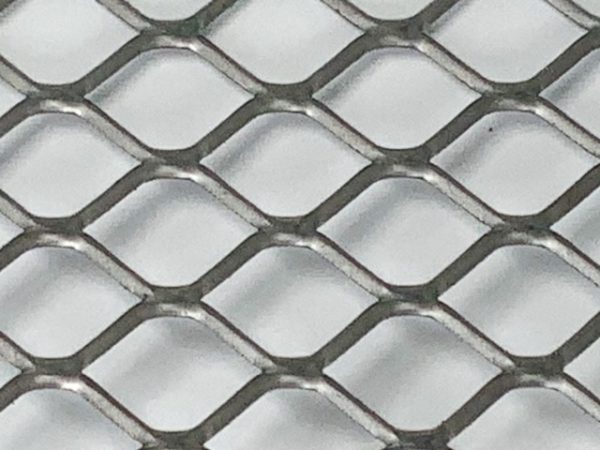 Strekmetaal staal square mesh